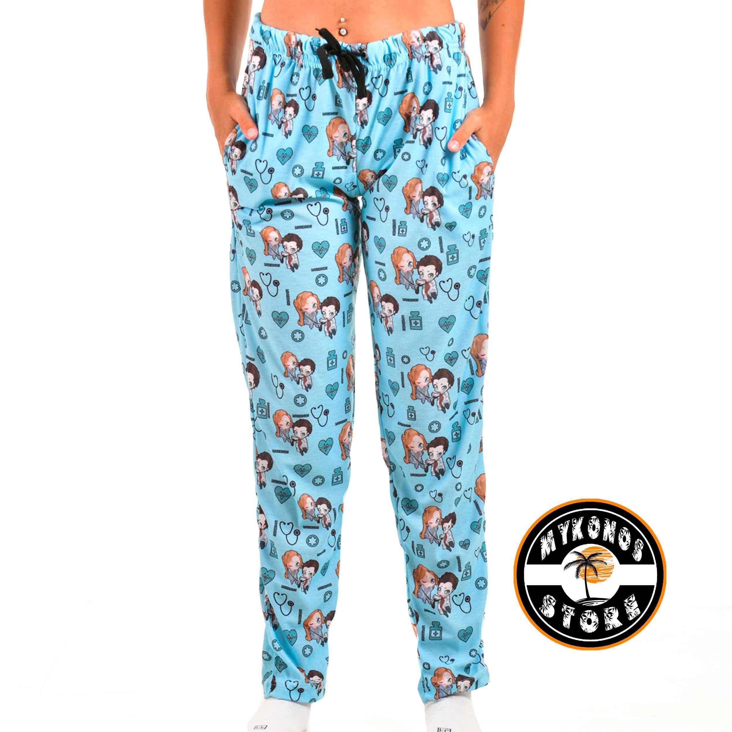 Conjunto Pantalon y Remera Gris Grey's Save Lives Unisex
