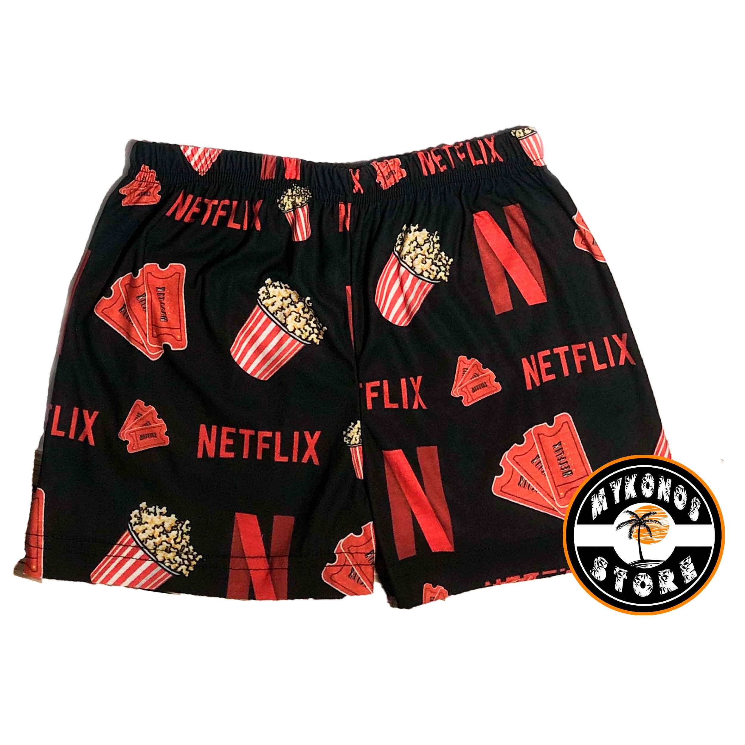 Short Netflix Palomitas Unisex - Store Mykonos