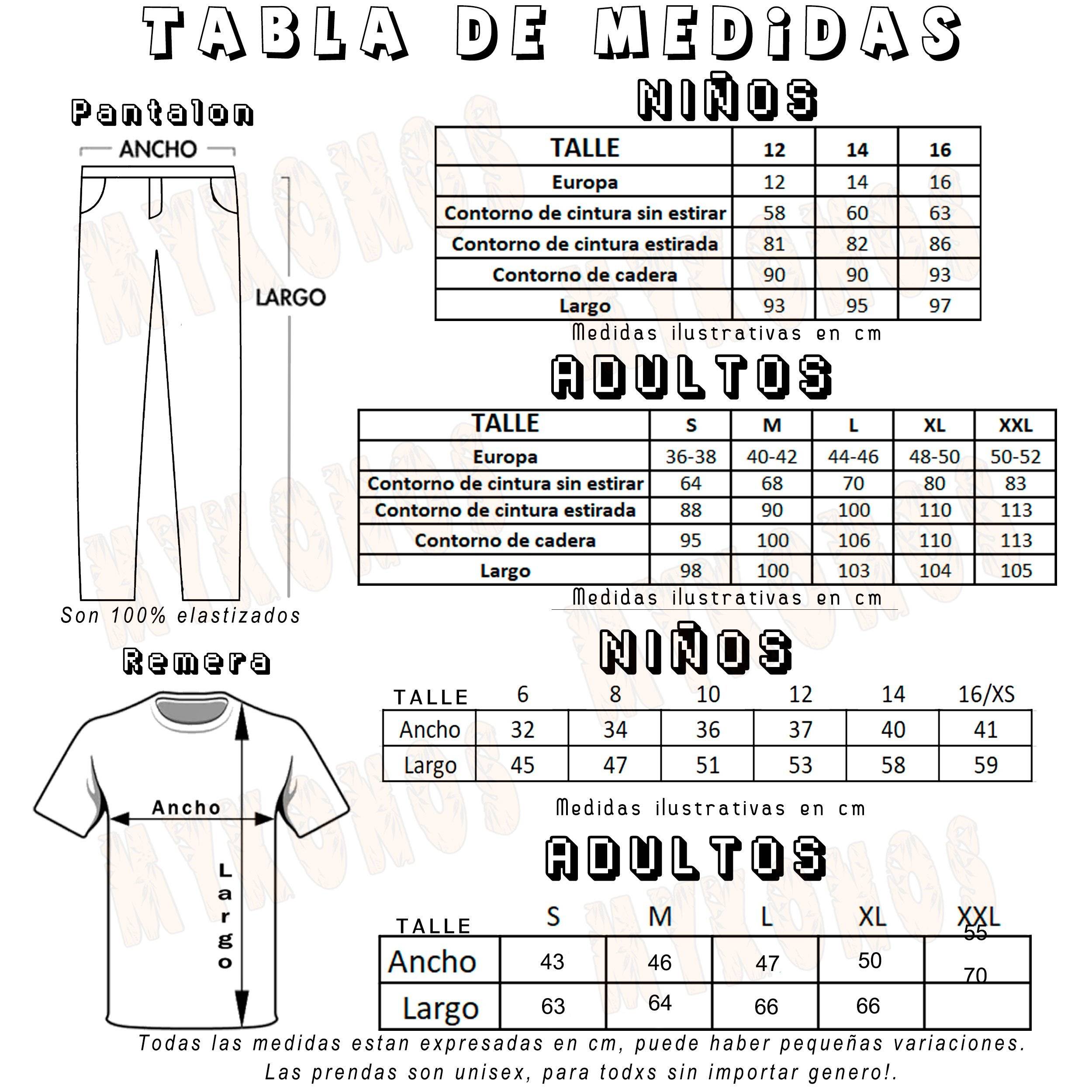 Conjunto Pantalon y Remera Manga Corta Stitch Unisex - Store Mykonos