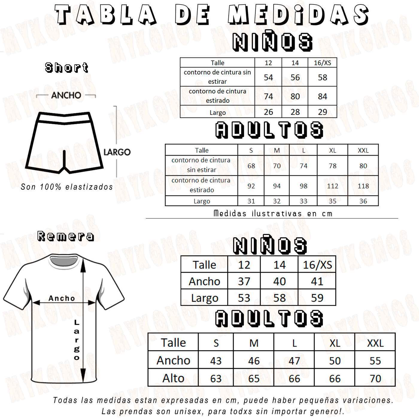 Pijama Corto Stitch - Mayorista Store Mykonos