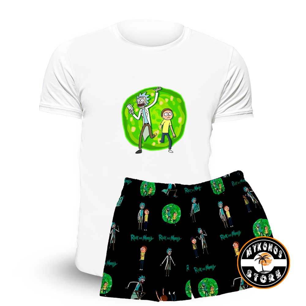 Pijama Corto Rick Unisex