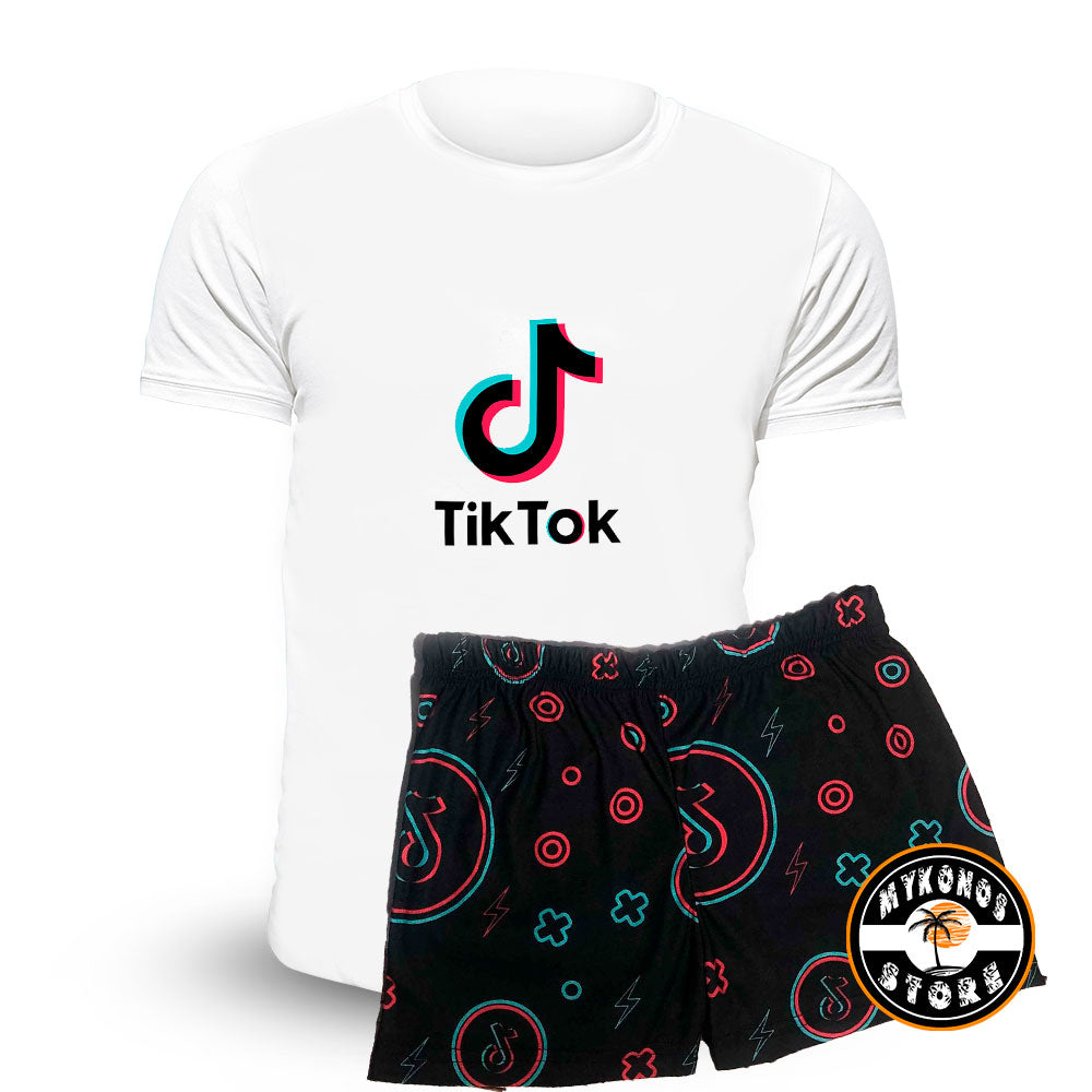Pijama Corto Tik Tok Unisex